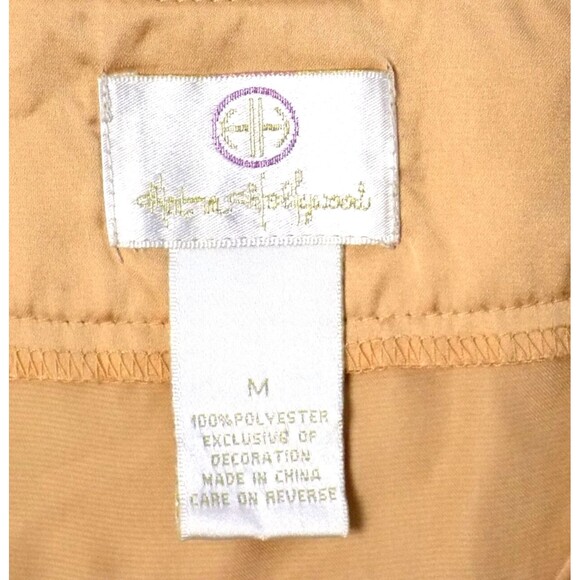 Hot In Hollywood Tunic Medium Shiny Boho Festival Champagne (BUNDLE PRICE $5) - Picture 4 of 4